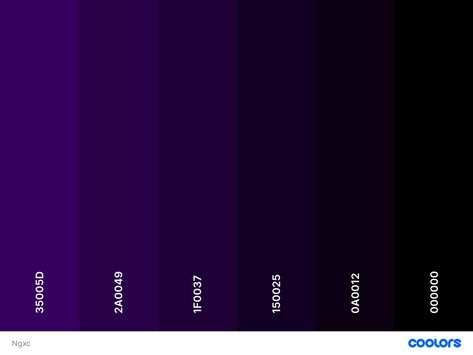 Dark Purple Colour Palette, Dark Purple Palette, Purple And Black Color Palette, Dark Purple Color Palette, Dark Purple Shades, Purple Color Chart, I Phone 7 Wallpaper, Midnight Purple, Dark Purple Hair