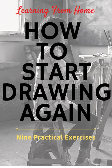 How to Start Drawing Again: 9 Practical Exercises – Improve Drawing. Just like any other hobby or profession, drawing or art, in general, requires regular practice. This only implies that if you don’t practice regularly to hone your skills, your ability in drawing will eventually deteriorate. So, if you want to become an exceptional artist, you must incorporate routine drawing practice into your schedule. If you are an artist who has lost his/her drawing sharpness and would love to rejuvenate yo Artist Practice Exercises, Ways To Improve Drawing Skills, Drawing Reference Beginners, Tips To Improve Your Art, How To Start Drawing Again, Drawing Practice Exercises Anatomy, Drawing Practice Exercises Beginner, How To Practice Drawing, Art Practice Exercises To Draw