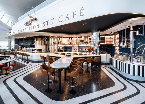 Behind the scenes at Heston’s Perfectionists’ Café The Perfectionists, Restaurant Bar Design, Bar Design Awards, Food Retail, Bar Designs, Elle Decoration, Bar Design Restaurant, Retail Design Blog, Food Court