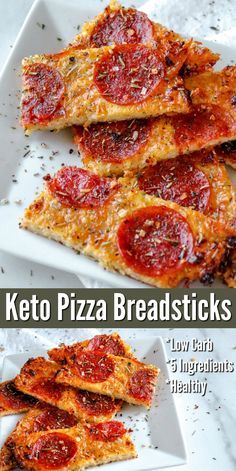 Pizza Breadsticks, Resep Pizza, Snack Sani, Plats Healthy, Keto Pizza, Low Carb Lunch, Low Carb Pizza, Läcker Mat, Keto Recipes Dinner