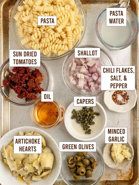 Pasta Salad Recipes Sun Dried Tomatoes, Sundried Tomato Artichoke Pasta, Sun Dried Tomato Artichoke Pasta, Pasta With Artichokes Sun Dried Tomatoes, Sun Dried Tomato Olive Oil Pasta, Artichoke Sundried Tomato Pasta, Artichoke Recipes Canned, Pasta Salad Artichoke, Artichoke Tomato Pasta