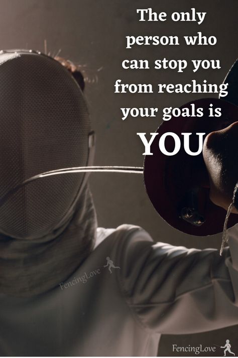 motivation in fencing and life Motivation For Sports Person, Athleticism Aesthetic, Fencing Photoshoot, Fencing Quotes, Fencing Aesthetic, Toxic Motivation, Epee Fencing, Fence Quotes, Fencing Tools