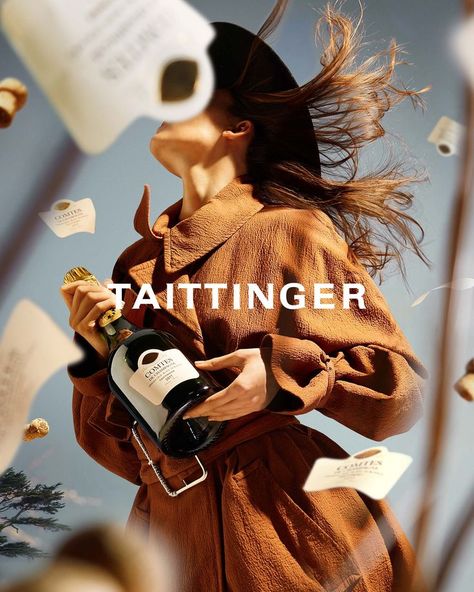 #Taittinger #TheInstantWhen #TaittingerTime #ChampagneTaittinger #TaittingerLife #ChampagneMoments #ChampagneTime #Champagne #TakeMeToTaittinger #WeAreTattinger #ChampagneLife #ChampagneLovers #VintageChampagne #ChampagnePop Taittinger Champagne, Drink Responsibly, Champagne Label, Elements Of Nature, Branding Inspiration, Label Design, Follow Us, You Must, Swirl