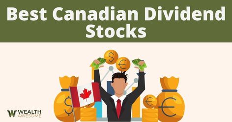 Canada is home to fantastic dividend stocks. Here are my picks for the best Canadian dividend stocks to buy and hold forever. Canadian Stocks To Buy, Stock Ticker, Stocks And Bonds, Dividend Income, Royal Bank, Dividend Investing, Financially Stable, Investing Tips, Buy Stocks