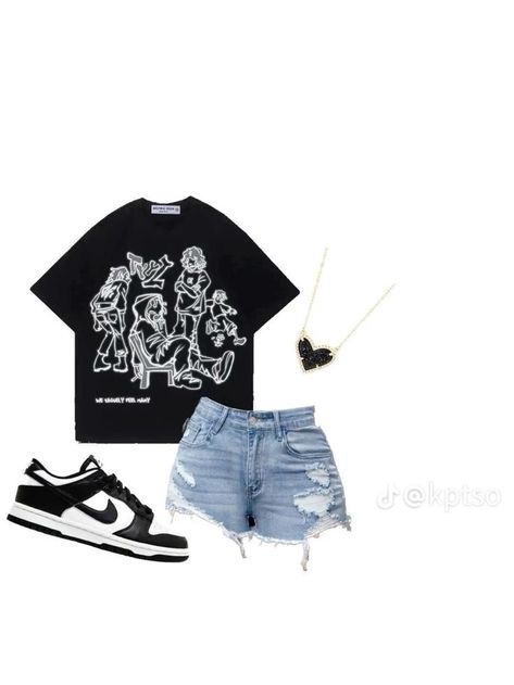 #blackgirl #outfits #hoodieseason #shein #nike #baddieoutfitsforschool #baddiesandbudgets Cali Outfits, Everyday Outfits Fall, 6th Form, Teen Swag Outfits, Cute Nike Outfits, Stylish Summer Outfits, Look Short, Outfit Inspo Casual, Clothing Pieces