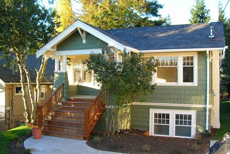 Raised Bungalow Exterior, Ranch Remodel Before And After, Bungalow Exterior Makeover, Ranch Remodel Exterior, House Exterior Before And After, Raised Bungalow, Raised Ranch Remodel, Raised Ranch, House Before And After