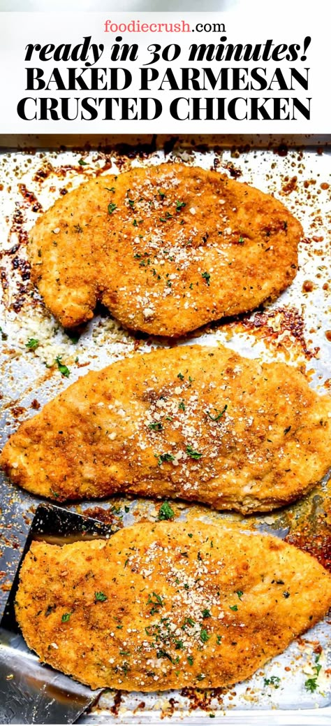 Mayo Bread, Easy Parmesan Crusted Chicken, Baked Parmesan Crusted Chicken, Parmesan Crusted Chicken Recipe, Chicken Parmesan Recipe Easy, Crusted Chicken Recipes, Chicken Cutlet Recipes, Cutlets Recipes, Parmesan Crusted Chicken