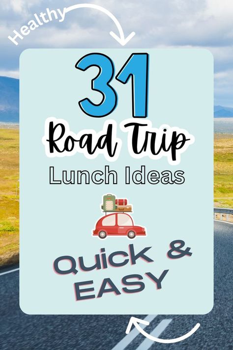 lunch idea for the road