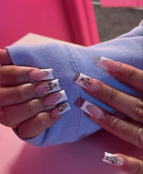 Hard Nails, Colored Acrylic Nails, French Tip Acrylic Nails, Classy Acrylic Nails, Short Square Acrylic Nails, Long Acrylic Nails Coffin, Acrylic Nails Coffin Pink, Unique Acrylic Nails, Acrylic Nails Coffin Short