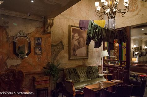 Havana Social – vintage Cuban-themed cocktail bar in Bangkok | Asia Bars & Restaurants Dark Academia Room Decor Bedroom, Dark Academia Room Aesthetic, Dark Academia Room Decor, Dark Academia Room, Academia Room, San Myshuno, July 18th, Dark Academia Aesthetic, Room Aesthetic