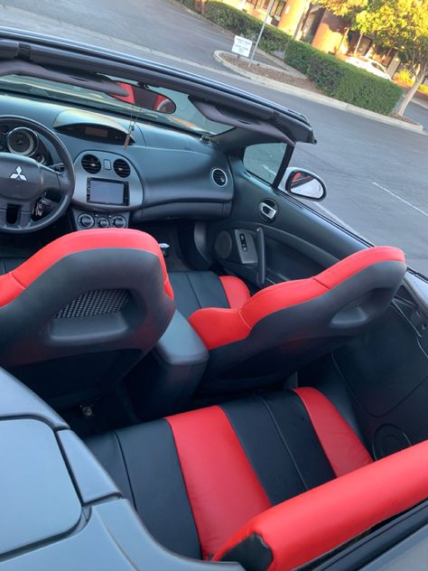 2007 Mitsubishi Eclipse, Car Makeover, Mitsubishi Eclipse Gt, Mustang Car, Custom Interior, Mitsubishi Eclipse, Car Projects, Mustang Cars, Car Ideas