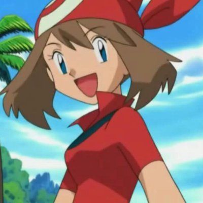 May Pokemon, Ash And May, Pokemon May, Pokemon Advanced, Fire Chicken, Trainers Girls, Independent Girls, Pokemon Waifu, Best Profile Pictures