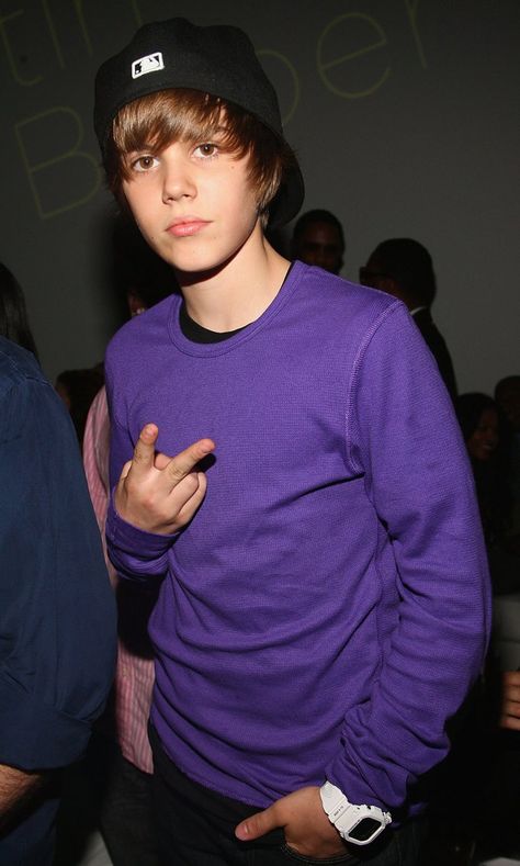 Justin Bieber Has Changed a Whole Lot Over the Years — See His Shocking Transformation! Justin Bieber, Purple