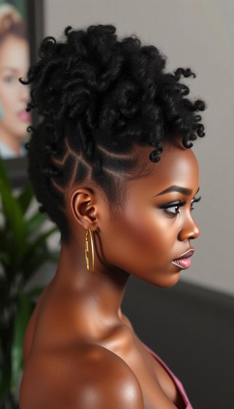 Adding defined ends to a braided side puff creates a unique and chic look. I love how the braids and defined ends add detail while the side puff provides volume. It’s perfect for showcasing my coiled curls beautifully! 🌟 #CoiledFroBraidedSidePuffDefinedEnds #ChicStyle Braided Side, Chic Look, Curly Hairstyles, Chic Style, Curly Hair Styles, Braids, Hairstyles, I Love, Hair Styles