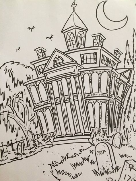 Karl Shapiro‎Haunted Mansion Fan Page and Buy/Sell Disney Haunted Mansion Coloring Pages, Haunted Mansion Drawing, Haunted Mansion Tattoo, Whiteboard Art, Foolish Mortals, Building Drawing, Disney Haunted Mansion, Disney Posters, Pumpkin Painting