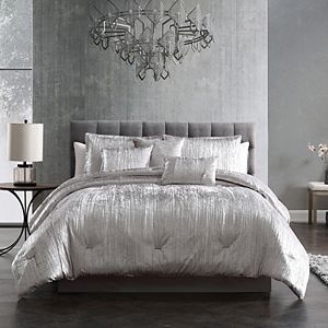 Riverbrook Home Kacee 12 Piece Comforter Set | Kohls Timeless Bedding, Regency House, Velvet Comforter, Grey Comforter Sets, Grey Comforter, How To Clean Pillows, Twin Comforter, King Comforter Sets, Queen Comforter Sets