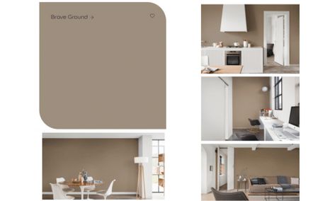 Brave Ground Dulux Paint, Dulux Brave Ground, Brave Ground, Dulux Paint Colours, Bedroom Color Combination, Dulux Paint, Uk Homes, Neutral Color Scheme, Chic Interior