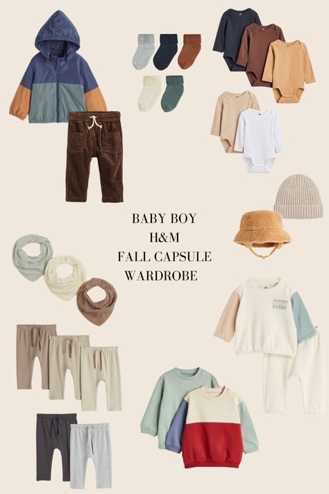 Baby Boy Capsule Wardrobe, Fall Outfits For Baby Boy, Baby Capsule Wardrobe, Boy Fall Outfits, Baby Boy Fall Outfits, Wardrobe Minimalist, Neutral Capsule Wardrobe, Capsule Wardrobe Minimalist, Winter Baby Boy