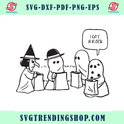 Snoopy Halloween Svg Free, Universal Halloween Horror Nights, I Got A Rock, Cricut Explore Air Projects, Peanuts Halloween, Halloween Horror Movies, Snoopy Halloween, Person Cartoon, Cricut Halloween