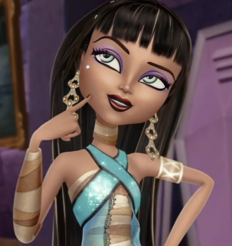 ♡♡♡ Nile Aesthetic, Monster High Aesthetic, Monster High Icon, Monster High Cleo, High Aesthetic, Icon Pfp, Monster High, Follow Me, Hair