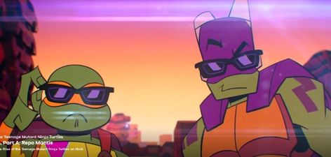 Donatello And Mikey Rottmnt, Rise Mikey Tmnt, Donnie And Mikey Rottmnt Matching Pfp, Donnie X Mikey, Leo And Donnie, Donnie And Mikey, Rottmnt Donnie, Rise Of The Tmnt, Tmnt Characters