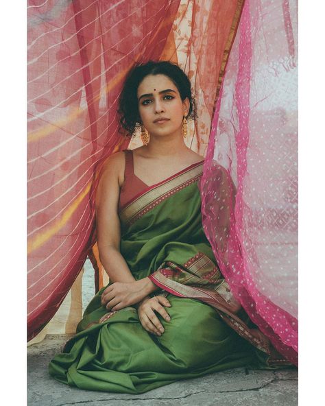 Anjali Mehta, Alternative Fashion Grunge, Women Celebrities, Sanya Malhotra, Saree Poses, Fairytale Fashion, Indian Photoshoot, Saree Photoshoot, Indian Photography