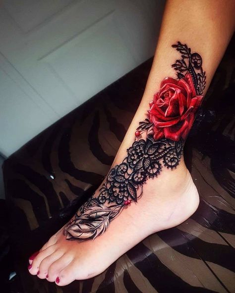 Tattoed Eyebrows, Lace Rose Tattoos, Lace Flower Tattoos, Simplistic Tattoo, Lace Thigh Tattoos, Drawing Tiny, Lace Sleeve Tattoos, Match Tattoo, Sleeves Tattoos