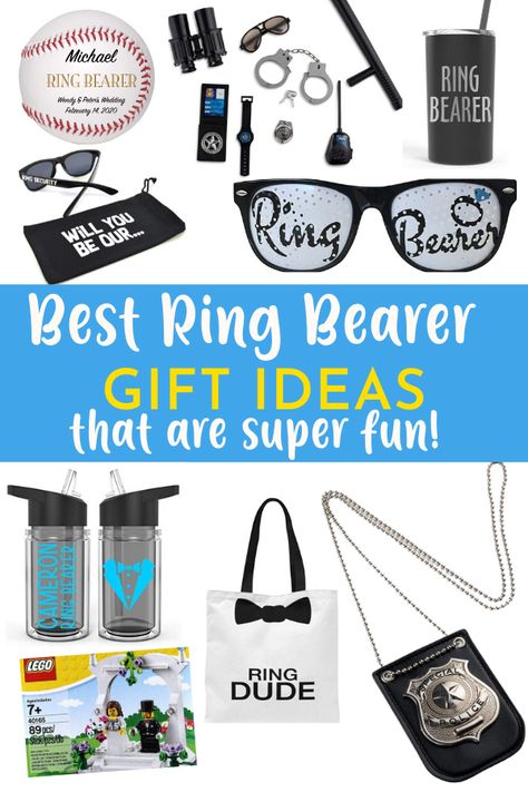 Ring Bearer Ideas Asking, Ring Bearer Gift Ideas, Funny Ring Bearer, Ring Security Wedding, Ring Bearer Proposal, Ring Bearer Gift, Make Him Feel Special, Best Ring, Ring Security