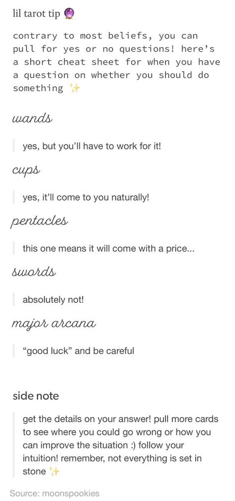 #Tarot #TarotReading #Astrology #AstrologyReading #Divination #Magic #Witchcraft #TarotCards #Horoscope #Mystic #Spirituality #FortuneTelling Tarot Yes And No, How To Ask Tarot Yes Or No Questions, Yes Or No Tarot Questions, Tarot Yes Or No, Yes And No Tarot Cards, Yes Or No Tarot Spread, Yes No Tarot, Yes Or No Tarot, Witchcraft Knowledge