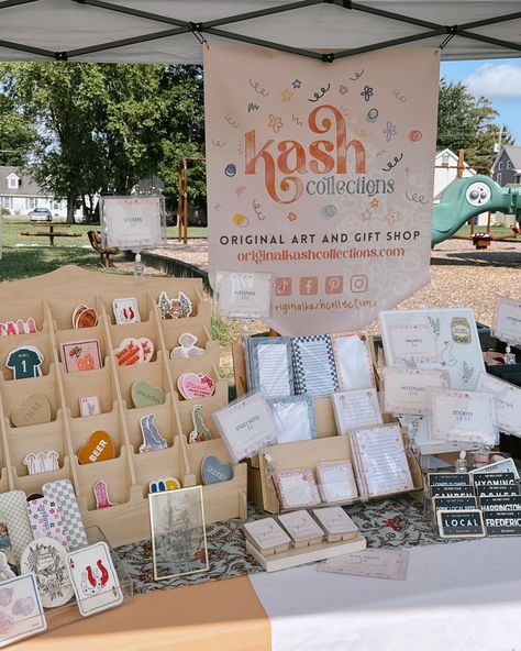 We’re at @tidalmarketde until 1pm ♥️🌈🛍️ LOVING our new banner from @vistaprint #madewithvistaprint #vistacollective Craft Fair Banner, Market Stands, Craft Stalls, Pop Up Market, Market Displays, Instagram Hashtags, Art Business, Craft Fair, Delaware