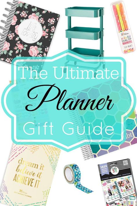 I love planners and all of these planner gift ideas are amazing! I have several people on my Christmas shopping list that need these planner gifts. #Planner #ChristmasGifts Planner Gift Ideas, Christmas Shopping List, Homemaking Tips, Ultimate Planner, Retro Housewife, Planner Gift, Christmas Planning, Organized Life, Ideas Hogar