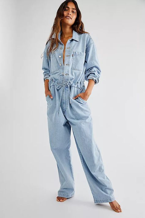 coverall Black Denim Overalls, Jumpsuit Outfit, Oversized Style, Sleeveless Jumpsuits, Denim Jumpsuit, Denim Outfit, Outfits Casuales, Denim Fashion, Boho Outfits