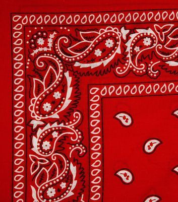 Red Bandana Shoes, Blood Wallpaper, Dog Neckerchief, Chicano Lettering, Tattoo Outline Drawing, Custom Shoes Diy, Paisley Bandana, Paisley Art, Bandana Design