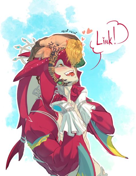 🍩 RUFFY 🍖 Comms are CLOSED on Twitter: "I decided to post it here too. I like this sketch.. I still haven't reached my boyfriend 🦈🦈🦈 #ZeldaTOTK #ZeldaTearsOfTheKingdom #sidlink #Sidon #link #sidonxlink https://t.co/G3BmfNOiL4" / Twitter Sidon Link, Sidon Zelda, Prince Sidon, Botw Zelda, Legend Of Zelda Memes, Link Zelda, Nintendo Art, Zelda Art, Legend Of Zelda Breath