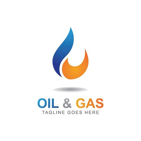 Gas Logo Design, Oil And Gas Logo, Energy Logo, World Wallpaper, Vector Template, Brand Identity Design, Oil And Gas, Design Vector, Vector Photo