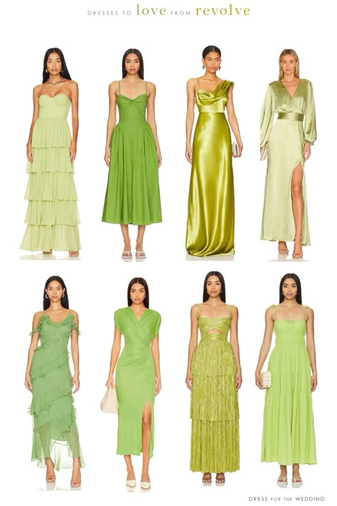 House of Harlow 1960 x REVOLVE … curated on LTK Lime Green Wedding Theme, Mismatched Green Bridesmaid Dresses, Lime Green Bridesmaid Dresses, Bridesmaid Dresses Color Palette, Bridesmaid Color Palette, Lime Green Weddings, Bridal Party Groomsmen, Lime Green Dress, Green Themed Wedding