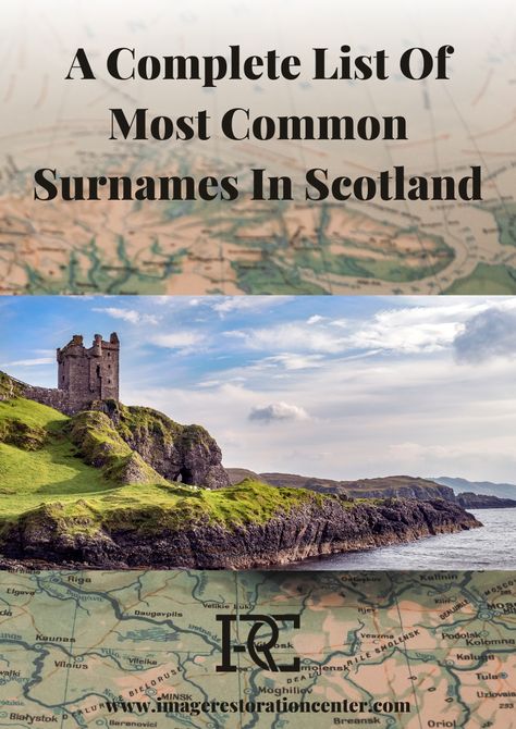 For people who want to trace their family roots, one of the best places to look for clues is your surname. Every culture has a different naming convention. If you are of Scottish origin, your name may indicate what clan you belong to, your family’s trade, or your place of origin. However, your last name is just scratching the surface of your lineage in Scotland. Some of the most common surnames in Scotland’s registers actually come from the same family lineage but have different spellings. Scottish Clans Names, Scottish Last Names, Scottish Surnames, Scottish Royalty, Surname List, Common Surnames, Scotland Bucket List, Ancestry Book, Scottish Highland Games