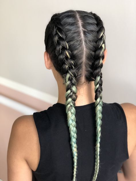 Hairstyle Trends - 25 Sexiest French Braid Hairstyles You Have To See (Photos Collection) French Plait Hairstyles, 2 Braids Hairstyles, French Braiding, French Braid Styles, Trendy We Fryzurach, Two French Braids, Braiding Hairstyles, Double French Braids, Weave Hairstyles Braided