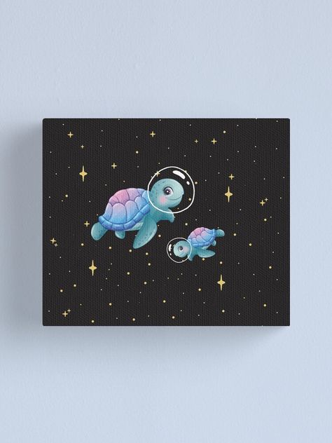 Fish Drawings, Baby Turtles, Inspiration Painting, Easy Diy Art, Art Inspiration Painting, Mini Canvas, Love Painting, Sea Turtle, Thank You Gifts