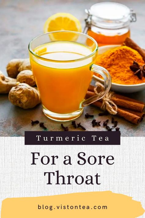 With the cold season upon us, number of viral infections will increase. Turmeric tea is effective in reducing common cold symptoms such as cough and a sore throat. Learn how to use it effectively. Throat Tea, Sore Throat Tea, Common Cold Symptoms, Cold Sores Remedies, Cold Symptoms, Sleep Remedies, Turmeric Tea, Natural Sleep Remedies, Natural Health Care