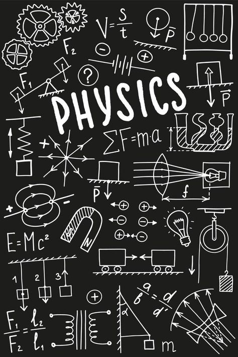 Physics Goodnotes Cover, Physics Doodle Art, Physics Page Design, Physics Art Design, Science Subject Aesthetic, Physics File Decoration Ideas, School Book Covers Physics, Science Subject Design, Science Cover Page Ideas For Project