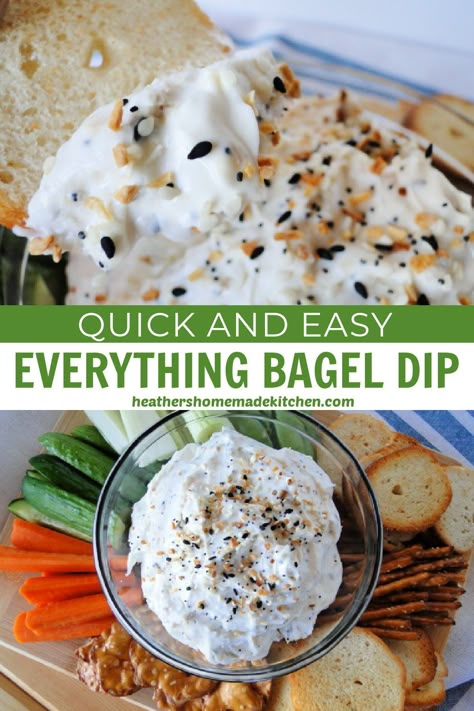 Anything Bagel Dip, Pretzel Chips Dip, Everything Seasoning Dip, Dip With Pretzel Chips, Dips With Bagel Chips, Healthy Dip For Pretzels, Mustard Veggie Dip, Dips With Pretzels, Healthy Pretzel Dip