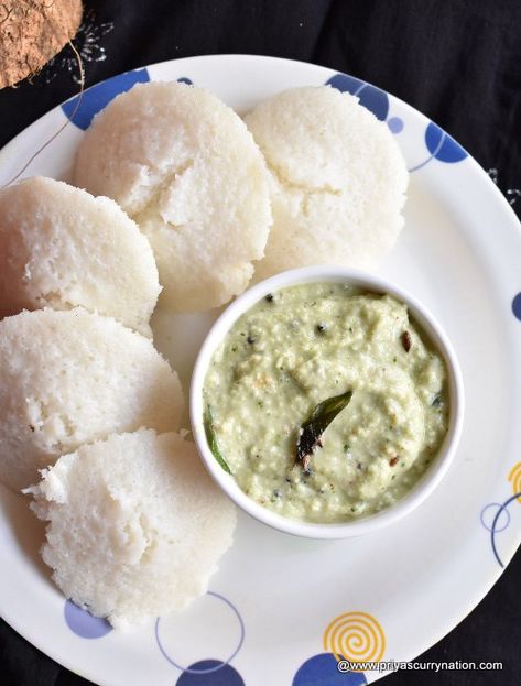 coconut chutney recipe | how to make nariyal chutney recipe with stepwise photos and a quick video. Coconut chutney is very popular south Indian condiment recipe served with idlis and dosa. This recipe is actually a MUST recipe with vada, idlis, and dosa. This simple chutney recipe is also known as idli chutney, dosa chutney, thengai chutney or easy... The post coconut chutney recipe | how to make nariyal chutney recipe appeared first on Curry Nation. Nariyal Chutney Recipe, Coconut Chutney Recipe, Idli Chutney, Dosa Chutney, Pizza Sauce Homemade, Dry Coconut, Condiment Recipes, Chutney Recipe, Coconut Chutney