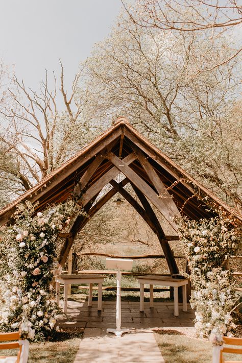 Spring Summer Outdoor Wedding Ceremony Inspirartion at Surrey Countryside Wedding Barn Venue Millbridge Court | Gorgeous, etheral floral arrangements filled with white and blush roses, cow parsley and wild flowers | Captured by Photos From Sophie Cottagecore Wedding Venue Outside, Spring Court Manor, Millbridge Court Wedding, Brinkburn Priory Wedding, Kortright Centre Wedding Glass Houses, Summer Wedding Outdoor, Wedding Court, Countryside Wedding, Outdoor Wedding Ceremony