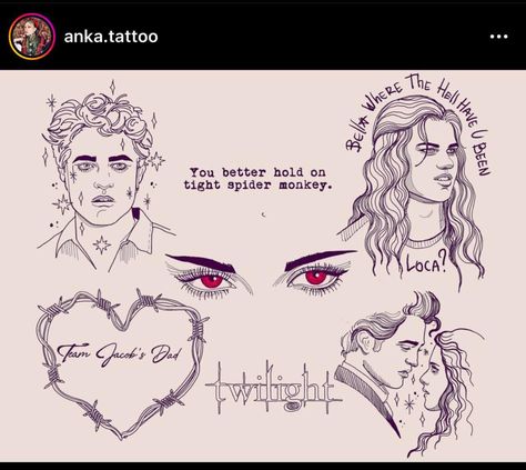 Twilight Tattoos, Chaos Tattoo, Cute Simple Tattoos, Armband Tattoos, Western Tattoos, Tattoo Style Drawings, Book Tattoo, Dream Tattoos, Friend Tattoos