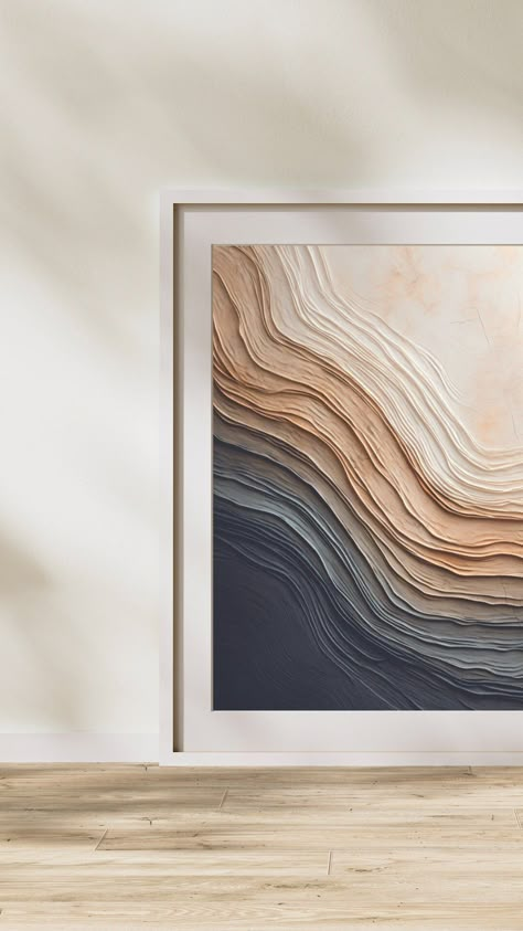 Printable Wall Art Abstract Black & Beige Sand Abstract Effect Digital Wall Art Set of 2 for Wall Decor Textured Wall Ideas Living Rooms, Calming Wall Art Bedroom, Textured Wood Art, Textured Tree Art, Calm Wall Art, Textured Wall Art Living Room, High Resolution Images For Printing, Diy Modern Wall Art, Texture Art Ideas