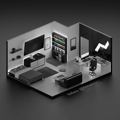 Gaming Essentials, Gaming Bedroom, Gamer Bedroom, Small Game Rooms, Cool Room Designs, Computer Gaming Room, Gamer Room Decor, Video Game Room Design, Boy Bedroom Design