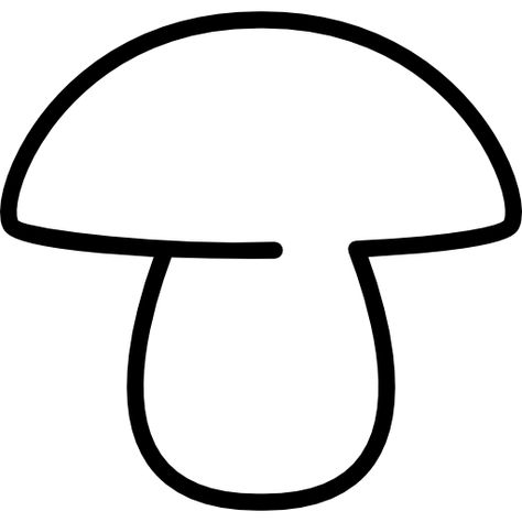 Phomemo Ideas, Mushroom Template, Mushroom Outline, Mushroom Icon, Mushroom Vector, Pizza Project, Area Worksheets, Metal Health, Best Project