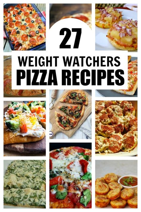 Weight Watchers Cabbage Soup Recipe, Easy Healthy Pizza, Weight Watcher Pizza Recipe, Ww Pizza, Weight Watchers Pizza, Healthy Pizza Recipes, Weight Watcher Meals, Weight Watchers Food, Ww Meals