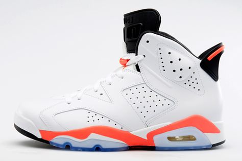 AIR JORDAN 6 INFRARED 2014 - Sneaker Freaker Retro Jordans, Air Jordan Vi, All Jordans, Jordan Retro 6, Air Jordan 6 Retro, Retro Basketball Shoes, Jordan 6 Retro, Buy Jordans, Air Jordan Retro